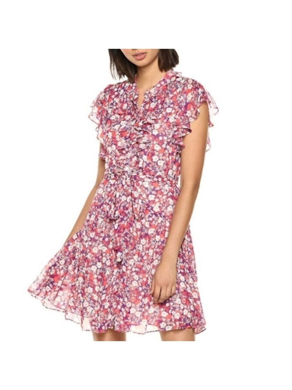 Shoshanna 12 Rylee Anfa Floral Dress
